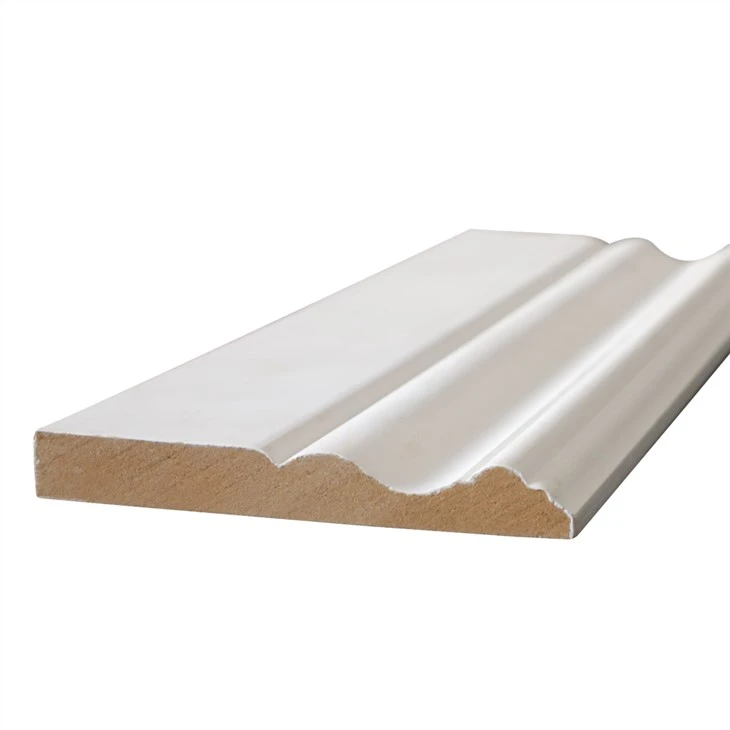 Engrospris Træramme Trim Tilslutning MDF Baseboard Støbning