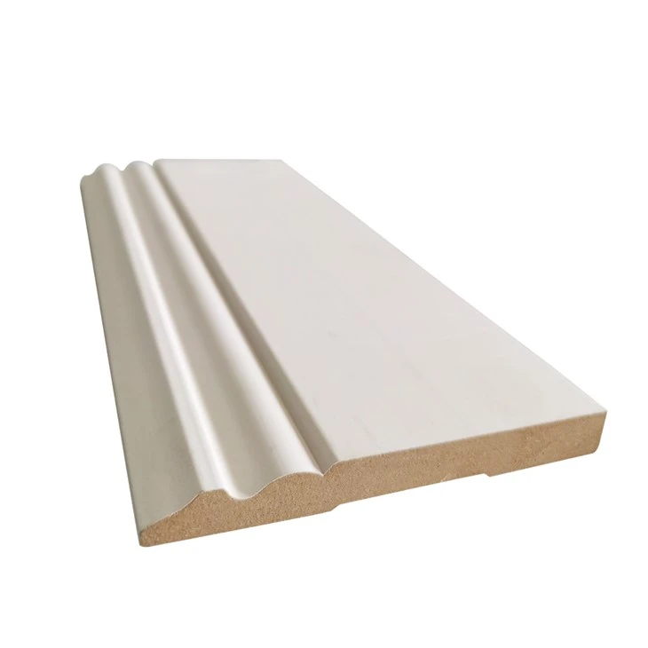 Wholesale Price Wood Frame Trim Connection MDF Baseboard Molding